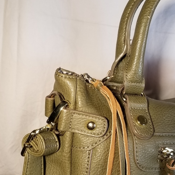 Charming Charlie Olive Handbag - Picture 2 of 16
